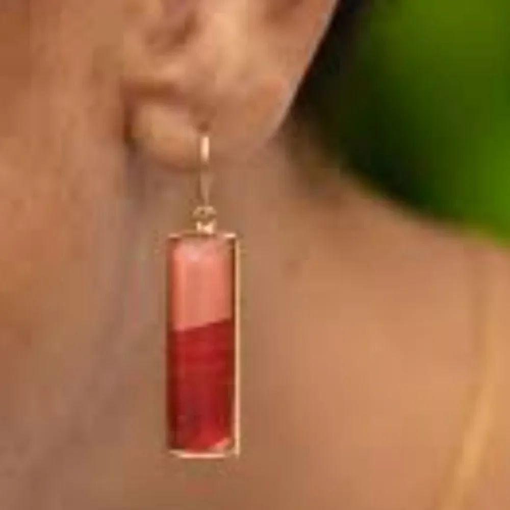 BRAND NEW CATHERINE MALANDRINO 3-PACK STATEMENT GEMSTONE DROP EARRINGS